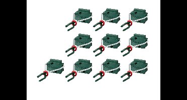 PARKSIDE Gereedschaphouder (X-houder set 10 stuks)