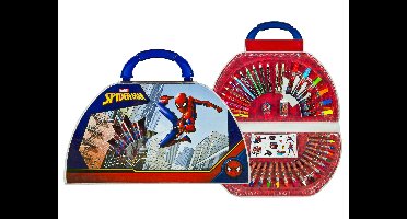 UNDERCOVER Tekenkoffer, 51-delig (Spiderman)