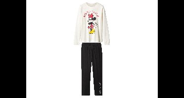 Dames pyjama Disney (Minnie Mouse/wit, XS (32/34))