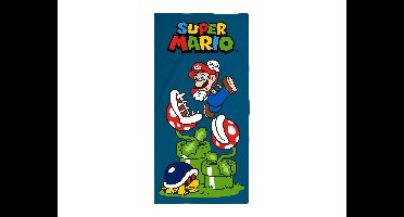 Kinder strandlaken Super Mario of Minecraft (Super Mario)