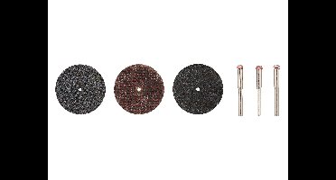 PARKSIDE Accessoires voor rechte slijper (Slijpschijvenset)