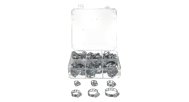 PARKSIDE Set ringen, krimpkousen of slangklemmen (Slangklemmen)