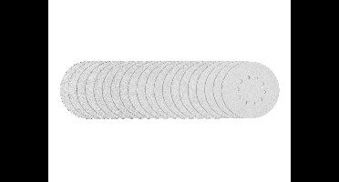 PARKSIDE Schuurpapierset voor wand- en plafondschuurmachine (Schuurpapier kleur 20 stuks.)