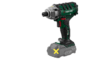 PARKSIDE Accu-slagmoersleutel 20 V zonder accu en lader