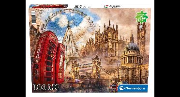 Clementoni Puzzel (Londen wijnoogst)