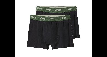Set van 2 heren boxers (Zwart, L)