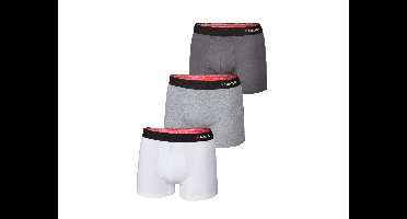 PARKSIDE Set van 3 heren boxers (Grijs/wit, L)