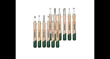 PARKSIDE Steekbeitels of houtsnijset (Houtsnijwerkset, 12-delig)