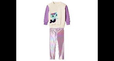Kinder trui en legging (Lila, 110/116)