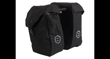 Urban E-bike fietstassen of fietsrek met -mand (Dubbele fietstas)