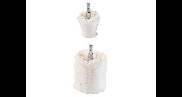PARKSIDE Accessoires voor polijstmachine (Polijstopzetset 2 stuks.)