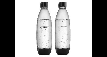 SodaStream Set van 2 kunststof flessen 1 L Gaia