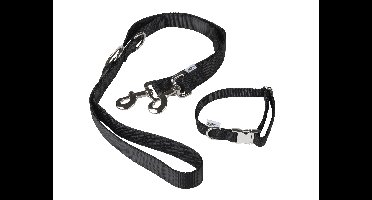 zoofari Hondenhalsband (S, Zwart)