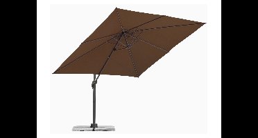 Schneider Zweefparasol Valencia 250 x 250 cm (Mokka)
