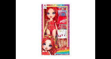 Rainbow High Modepop Swim and Style (rood)