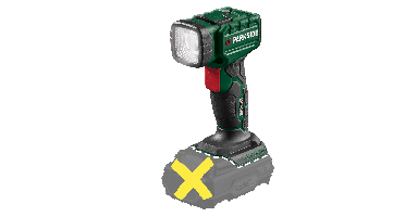 PARKSIDE Accu-LED-lamp 20 V zonder accu en lader (A1)