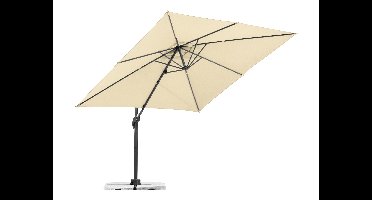 Schneider Zweefparasol Valencia 250 x 250 cm (Naturel)