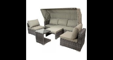 Manacor loungeset met overkapping