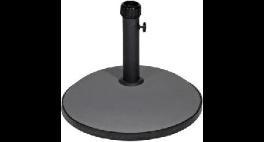 Parasolvoet beton rond 30 kg grijs