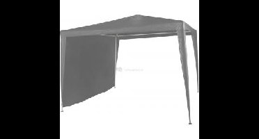 Zijwand voor partytent grijs