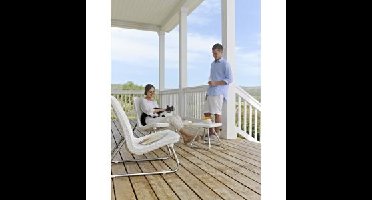 Rio balkon loungeset wit