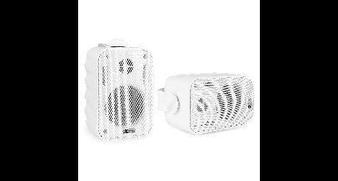 Retourdeal - Power Dynamics BGO30 speakerset 3" in/outdoor 60W - Wit
