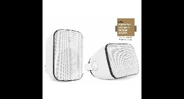 Retourdeal - Power Dynamics BD50W in/outdoor speakerset 120W - Wit