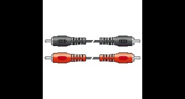 Vonyx Audiokabel: 2x RCA - 2x RCA 1.2m