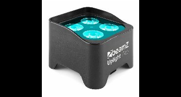 Retourdeal - BeamZ BBP90 Uplight PAR spot op accu met 4x 4W LED's