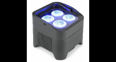 Retourdeal - BeamZ BBP94 Uplight PAR spot op accu met 4x 10W LEDs