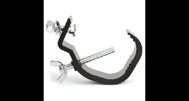 BeamZ Bevestigingsklem voor lichteffecten - Zwart