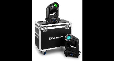 BeamZ IGNITE300A - Set van 2 BSW moving heads (beam, spot en wash) in