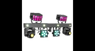 BeamZ ShowBar GO Glow - Alles-in-één lichteffect - Moving head bar -