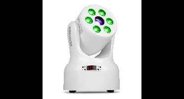 BeamZ NOVA68G-WH wash moving head met gobo's - Met 6x 8W LED's + 30W
