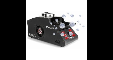 Retourdeal - BeamZ SB1500LED Rook- en Bellenblaasmachine met LED's