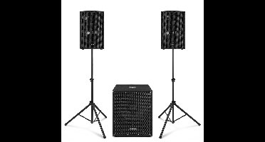 Retourdeal - Vonyx VX1015BT complete geluidsinstallatie met Bluetooth