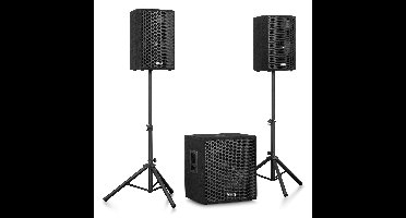 Retourdeal - Vonyx VX1218BT Geluidsinstallatie - Complete set met