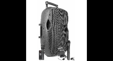 Retourdeal - Vonyx AP1200PA Mobiele bluetooth luidspreker met 3