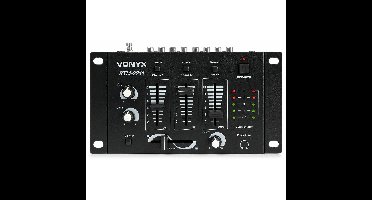 Vonyx STM-2211B 4-Kanaals mengpaneel - Zwart