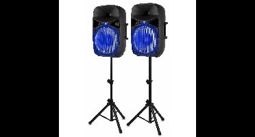 Retourdeal - Vonyx VPS152A geluidsinstallatie 1000W met stands en