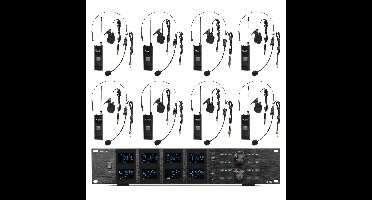 Retourdeal - Power Dynamics PD528B UHF draadloos microfoonsysteem met