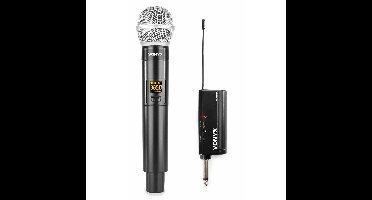 Vonyx WM55 plug-in draadloze microfoon - UHF