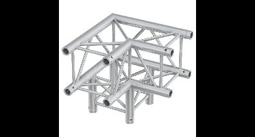 BeamZ Truss P30-C30 vierkante truss 90° 3-weg hoek