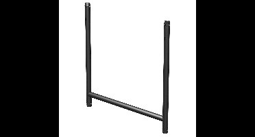 Retourdeal - BeamZ Truss H-downrigger P30 - 100kg max. - Zwart