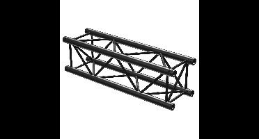 BeamZ Truss P30-L100B zwart vierkant - lengte 100cm