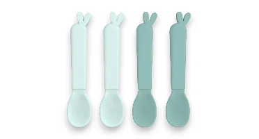 Done By Deer Lalee Lepel Set Blauw 4 Stuks