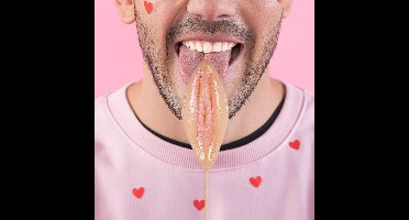 Vagina Lolly - Grappig Cadeau - Aardbeiensmaak - Lollipop