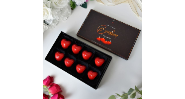 Heart-Shaped Bonbon Candle lights