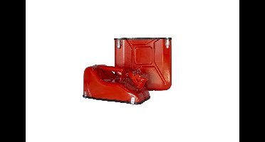 Jerrycan Giftbox 10L - Rood - Unieke Opbergdoos - Exclusief drank - Origineel cadeau - Opbergoplossing