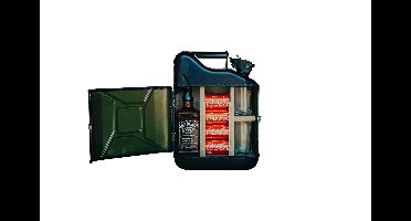 Jerrycan Minibar - 10 liter - Zwart